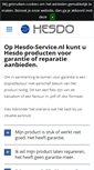 Mobile Screenshot of hesdo-service.nl